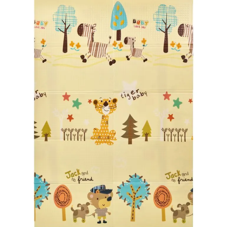 Alfombra de juegos XL Reversible Zebra/Jirafa