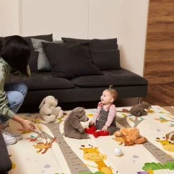 Alfombra de juegos XXL Reversible Girafa
