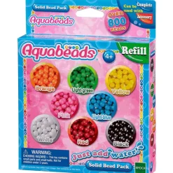 Aquabeads Pack Recarga Abalorios Sólidos