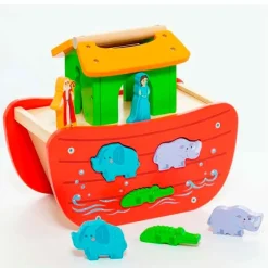 Arca Noe Madera 12 figuras animales