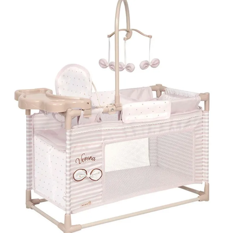 Armario Cambiador de Muñecas Verona Plegable con Accesorios