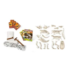 Arqueojugando T-Rex y Triceratops