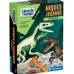 Arqueojugando Velociraptor Fluorescente