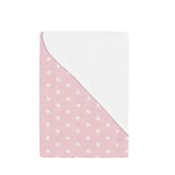 Arrullo bebé rosa con estrellas