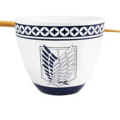 Ataque a los Titanes Bol Ramen con Palillos