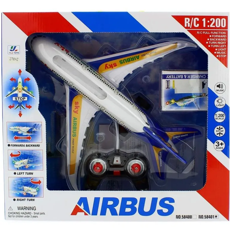 Avión R/C Airbus A380 a Escala 1:200