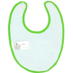 Babero Baby Rizo velcro Azul