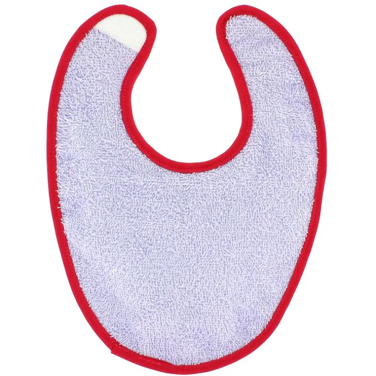 Babero Baby Rizo velcro Lila