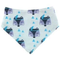 Babero bandana babitas Zorrito Azul
