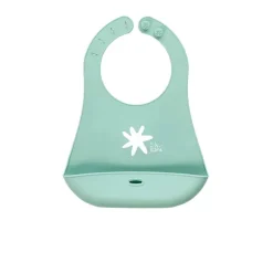 Babero de Silicona Enrollable Mint