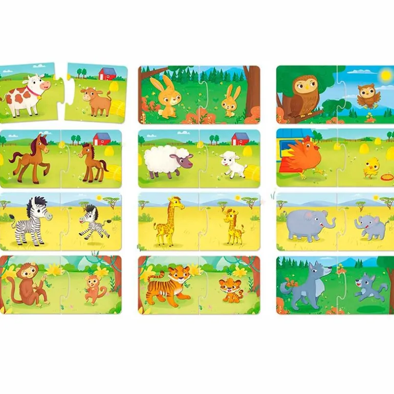 Baby Logic Juego Asociación Mamás y Cahorros