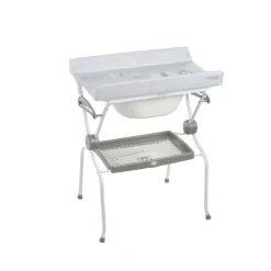 Bañera Bebé Ada sobrebide Safari Gris