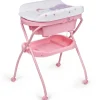 Bañera Bebé con cambiador Bubble Rosa
