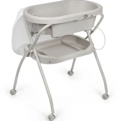 Bañera con cambiador Bubble Gris