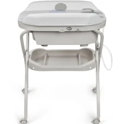 Bañera con cambiador Bubble Gris