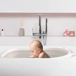 Bañera silicona plegable Gris