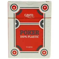 Baraja de Póker Plástico Surtida