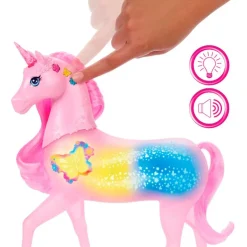 Barbie Unicornio Galopa y Brilla