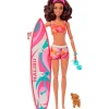 Barbie con Tabla de Surf