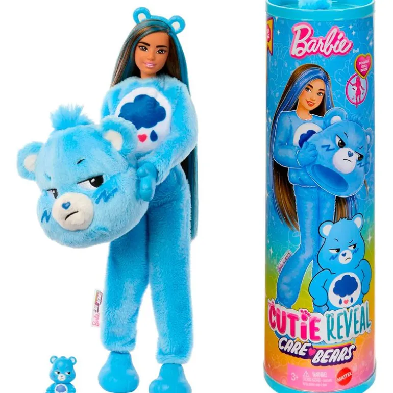 Barbie Cutie Reveal Care Bears Muñeca Quejoso