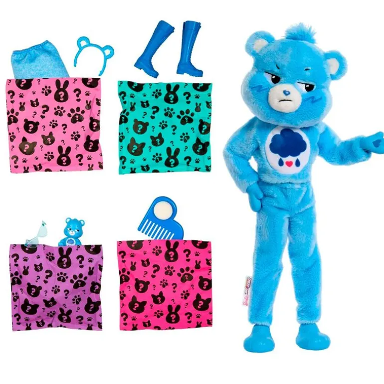Barbie Cutie Reveal Care Bears Muñeca Quejoso