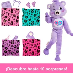 Barbie Cutie Reveal Care Bears Muñeca Osita Generosa