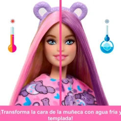 Barbie Cutie Reveal Care Bears Muñeca Osita Generosa
