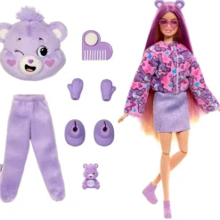 Barbie Cutie Reveal Care Bears Muñeca Osita Generosa