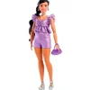 Barbie Deluxe Style Muñeca #9 Top Morado