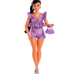 Barbie Deluxe Style Muñeca #9 Top Morado