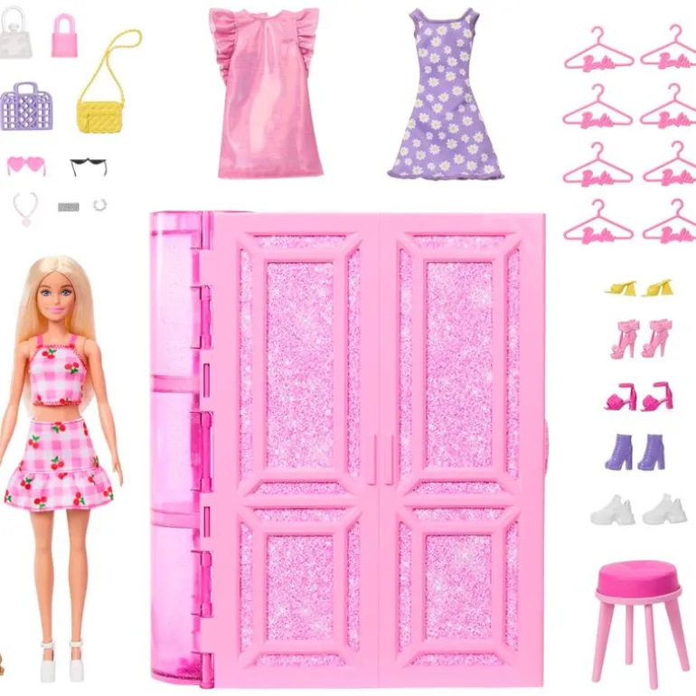 Barbie Dream Closet Armario Ensueño con Muñeca