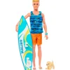 Barbie Ken con Tabla de Surf