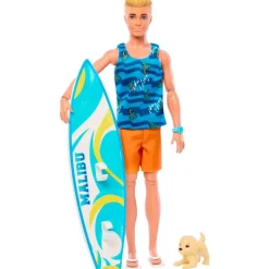Barbie Ken con Tabla de Surf
