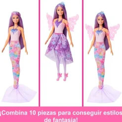 Barbie Moda Fantasía Pack 10 Looks