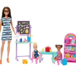 Barbie Pack Escuela Infantil