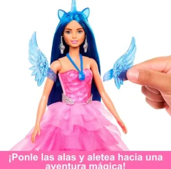 Barbie un Toque de Magia Hadacornio Zafiro Muñeca