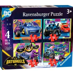 Batwheels Pack 4 Puzzles Progresivos