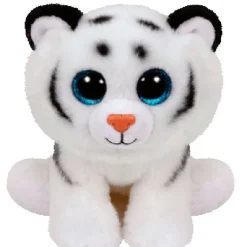 Beanie Boo's Tigre Blanco de Peluche de 15 cm