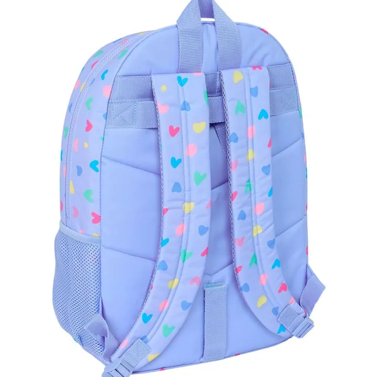 Benetton Mochila Escolar Lila