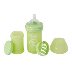 Biberón Anticólicos 180 Ml Verde Cactus