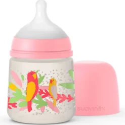 Biberon PP 150ml Jungle Rosa