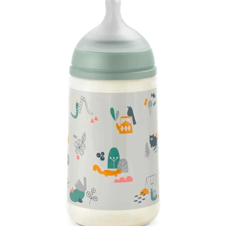 Biberon PP 270ml Walk Verde