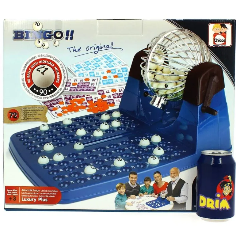 Bingo Lotería Manual Lujo