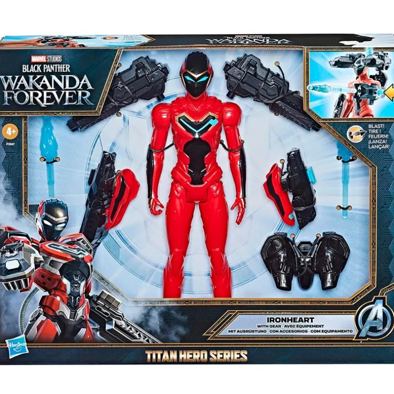 Black Panther Iron Heart Titan Hero Series Figura