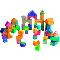 Bloques de Madera de Construcción 50 Piezas