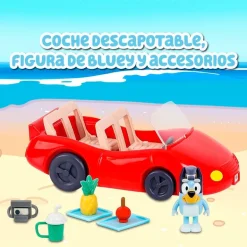 Bluey Coche Descapotable