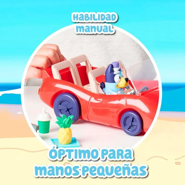Bluey Coche Descapotable
