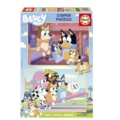 Bluey puzzle madera 25 piezas