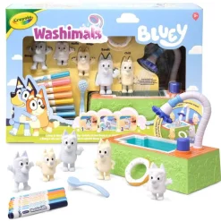 Bluey Washimals Bluey y su Familia en la Piscina