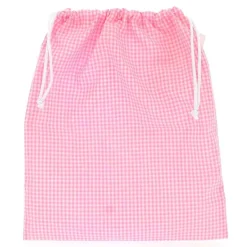 Bolsa Ropa Muda Vichy Rosa